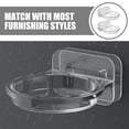 thumbnail image 4 of 2pcs Mini Wall Mounted Floating Shelves Small Storage and Display Shelves, 4 of 9