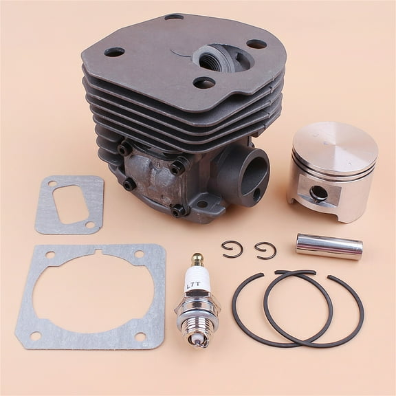 Haishine 45mm Big Bore Cylinder Piston Rings Pin Gasket Kit for Husqvarna 353 351 350 346 XP Chainsaw for Nikasil Plated 503869871 537253002