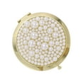 thumbnail image 4 of Unique Bargains 1 Pc Women Round Double-sided Makeup Mirror Gold Tone, 4 of 5