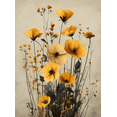thumbnail image 1 of Qisvanset 12x16 Inch Neutral Wildflower Botanical Canvas Wall Art, Minimalist Modern Farmhouse Household Decor, 1 of 8