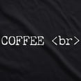 thumbnail image 2 of Mens Coffee Break T Shirt Funny Coding Developer Tee Graphic Tees, 2 of 9