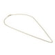 thumbnail image 3 of Cadena Figaro Diamantada Oro Italiano Sólido 14K 45 cm Casa del Anillo, 3 of 6