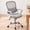 Gray-Fixed Arms, variant on Atilioo Ergonomic Office Chair, Comfy Desk Chair with Adjustable Height & Lumbar Support, Mesh Swivel Rolling Computer Chair with Armrests for Adults, Black