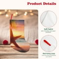 thumbnail image 4 of Salouo Starfish Sunset Sea Beach Print Christmas Decorations Stockings 1 Pack 18'' Xmas Stockings Holiday Stocking Personalized Farmhouse Decor for Home Family Party Tree, 4 of 7