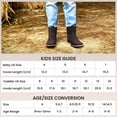 thumbnail image 6 of The Western Shops Infant Kids Python Print Leather Cowboy Boot, 6 of 7