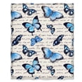 thumbnail image 2 of Manta Blanket Jekeno con forma de mariposa, 127 x 152 cm, suave y cálida, 650 g, 2 of 6