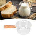 thumbnail image 4 of CXPAN, Cocina Milk Pot Vidrio De Borosilicato Con De Madera Para Restaurante Para El Hogar Para La Cocina, 4 of 7