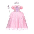 thumbnail image 1 of Ariel-vestido de baile de lujo de La Sirenita para niñas, traje de fiesta de tul en capas, disfraz de princesa rosa Fivean unisex, 1 of 2