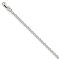 thumbnail image 1 of Bracelet Chaîne à Câble en Argent Sterling 925 de 2,75 Mm, 1 of 5