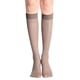thumbnail image 1 of Calcetines elásticos hasta la rodilla, calcetines transpirables hasta la rodilla, pantimedias hasta la rodilla con puntera reforzada - Medias para mujer, 1 of 5