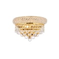 thumbnail image 1 of Elegant Lighting Primo 6" 2 Light Royal Crystal Wall Sconce, 1 of 6