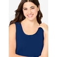 thumbnail image 4 of Dreams & Co. Plus Size Knit Sleep Tank, 4 of 6