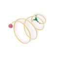 thumbnail image 3 of thinsony Cat Tunnel Collapsible Pet Interactive Toy Small Animals Portable for Kitten, 3 of 9