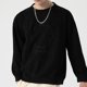 thumbnail image 3 of Gibobby Sudaderas y2k Sudadera de Cuello Redondo para Hombre Sudadera para Hombre(Negro,XG), 3 of 4