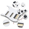 thumbnail image 3 of SSH-Coil Protection Électrique pour Guitare 2 Mini Humbucker + 1Humbucke+Silence Switch Pré-Câblée, 3 of 7