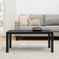 thumbnail image 5 of Mainstays Parson Coffee Table, Black Finish, 5 of 11