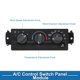 thumbnail image 4 of Panel de control climático HVAC A/C Heater Unique Bargains para Chevrolet Blazer 1998-2005 para GMC Jimmy 1998-2005, 4 of 6