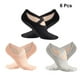 thumbnail image 4 of 3 pares de calcetines de yoga para mujer con suela antideslizante, ideales para yoga, pilates, ballet y danza (negro, gris claro, piel clara)., 4 of 6