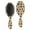 Beige Christmas Gift, variant on Beige Christmas Gingerbread Pattern Hair Brush,Girls Detangling Hair Brush,Glide Through Tangles with Ease for Wet & Dry Hair,8.8"X2.8"