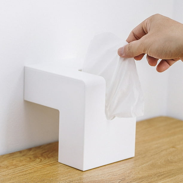 Porta pañuelos, caja de almacenamiento de pañuelos de plástico de estilo nórdico Caja de pañuelos Lo mejor en su clase