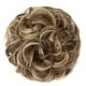 thumbnail image 1 of Xiao Hua Moño desordenado, pieza de cabello ondulado y rizado para mujeres, moño con banda elástica, coleteros, moño elástico y esponjoso, coleta, postizos, recogidos para mujeres, P, 1 of 3