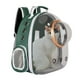 thumbnail image 4 of Mochila porta gatos Sunnimix Portátil Verde Transportín de viaje para mascotas, 4 of 8