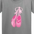 thumbnail image 4 of Inktastic Ballet Shoes, Ballet Slippers, Ballet Dance, Pink Youth T-Shirt, 4 of 5