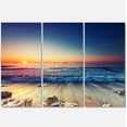 thumbnail image 2 of Designart - Beau Lever de Soleil sur Mer Bleue - Impression sur Toile, 2 of 2