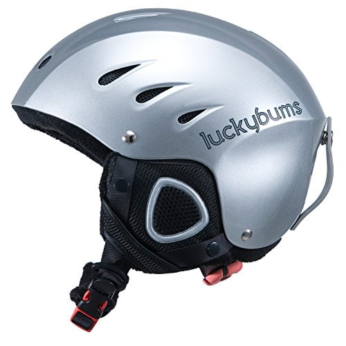Lucky Bums Snow Sports Helmet, Silver, Xlarge by Lucky Bums