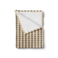 thumbnail image 2 of Abstract Soft Flannel Fleece Throw Blanket, Irregular Geometric Formations Contemporary Simple Illustration, Cozy Plush for Indoor and Outdoor Use, 50" x 70", Dimgray Orange, by Ambesonne, 2 of 5