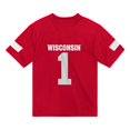 thumbnail image 3 of WISCONSIN Boys Primry Color Synthetic JSY Football, 3 of 3