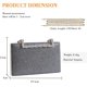 thumbnail image 3 of LHSHID Women Clutch Purse Glitter Evening Bag Sequins Clutch Bag Sparkly Handbag Bridal Wedding Purse, 3 of 7