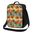 thumbnail image 1 of Disketp Colorful Hawaii Palms Bolsa Térmica Estampada para Almuerzo, Lonchera para Hombres y Mujeres Adultos, 1 of 7