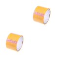 thumbnail image 3 of Injueey cinta de bola adhesiva diy alivio del estrés cintas luminosas juguete adhesivo niños adultos manualidades suministros de papelería 6 6CM/Amarillo 2Conjunto, 3 of 6