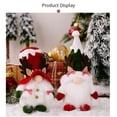 thumbnail image 4 of Naiovety Muñeco de gnomo, colgante de Navidad, decoraciones de barra de juguete para niños, colgantes de pared, artesanía de tela, suministros festivos Kits de decoración para fiestas Masculino Naiovety HA070368-01, 4 of 6