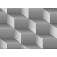 thumbnail image 1 of Ahgly Company Machine Washable Indoor Rectangle Transitional Gray Cloud Gray Area Rugs, 2' x 4', 1 of 7