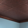 thumbnail image 2 of FASÄDE Border Fill Decorative Vinyl 2ft x 4ft Glue Up Ceiling Panel in Moonstone Copper (5 Pack), 2 of 5
