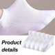 thumbnail image 3 of White 10 pares de calcetines finos de malla para bebés y niños, calcetines tobilleros de algodón para niños pequeños, 3 of 5