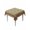 Brown, variant on Boho Geometric Abstract Floral Suqare Tablecloth - 54 x 54 Inch, Vintage Ethnic Flower Textured Waterproof & StainResistant Tablecloth, Washable Oil-proof Table Cover for Dining/Party/Wedding/Buffet