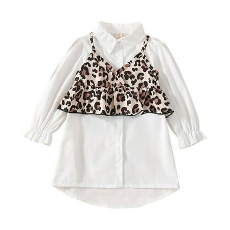 

ZHAGHMIN Girl Jumpsuit Floral Dress Kids Toddler Baby Girls Spring Summer Solid Cotton Long Sleeve Princess Dress Belt Outfits Clothes Girls 2T Clothes Tennis Clothes For Girls For Winter Baby Chris