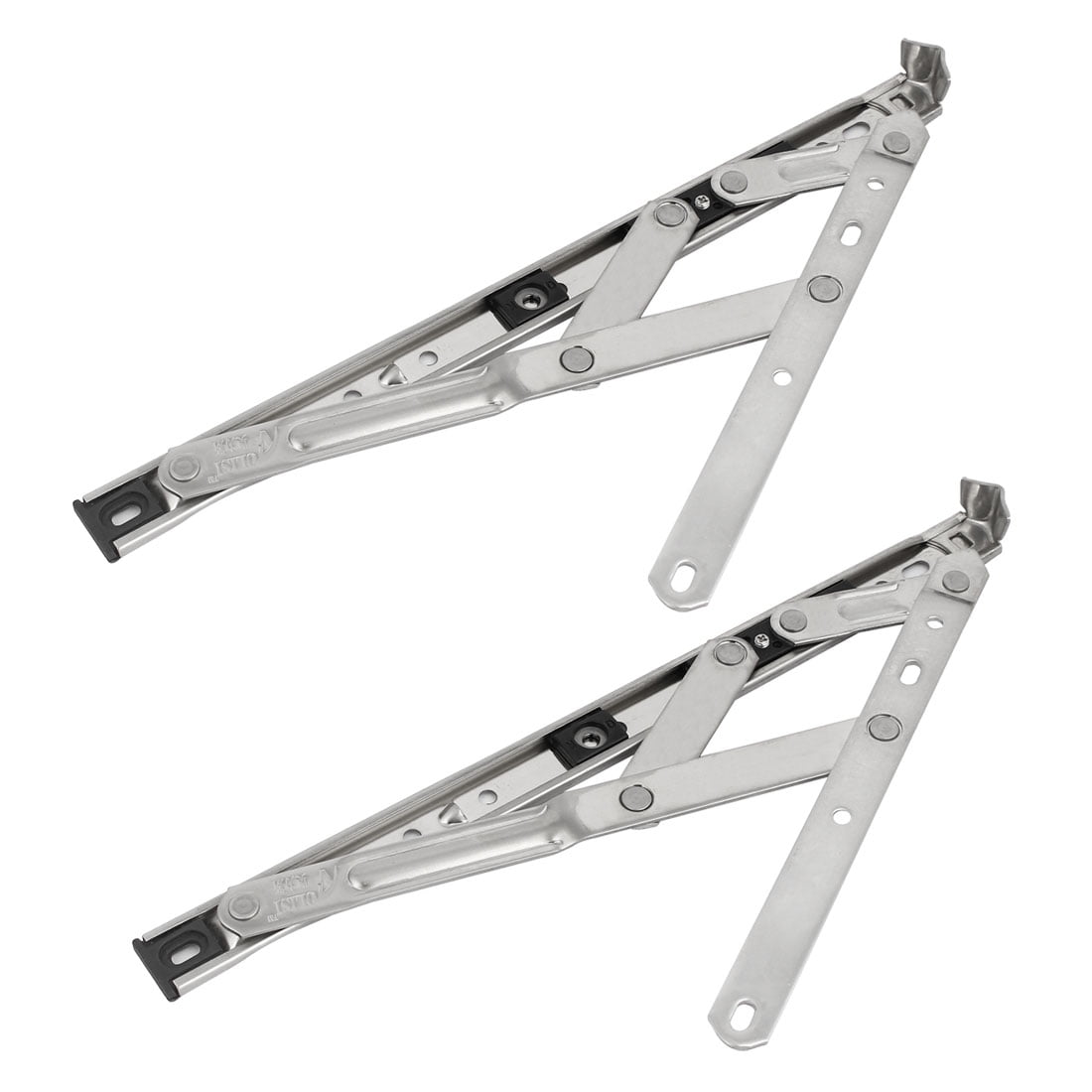 Uxcell 202 Stainless Steel 12inch Window Casement Friction Hinge Stay