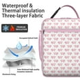 thumbnail image 2 of Pig Insulated Lunch Box Men Reusable Lunch Tote Bag with Front Pocket Lunchbox Office Beach, 2 of 6