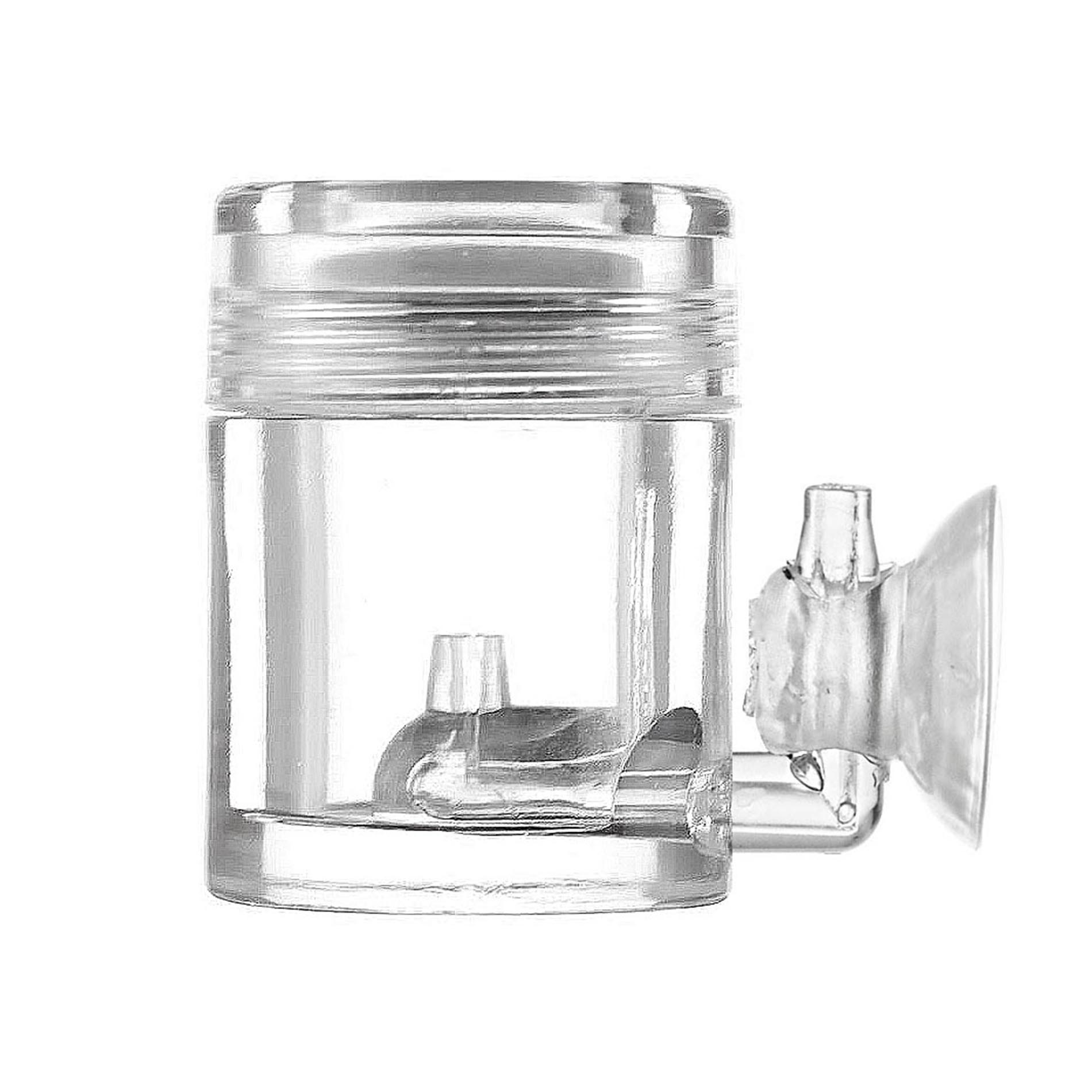 Aquarium Tank Acrylic CO2 Flat Diffuser with CO2 Bubble Counter, L