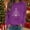 Purple, variant on Christmas Sweatshirt For Women Trendy Christmas Tree Graphic Print Pullover Athletic Casual Crewneck Long Sleeve Tops Beige S