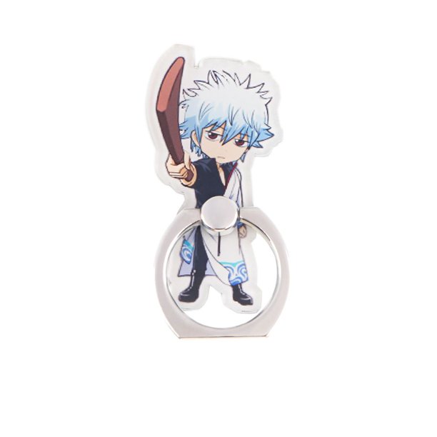 GIOVANNI Moda Soporte de anillo giratorio Regalos Soporte de escritorio anticaída Soporte para teléfono Chico de voleibol Inuyasha Soporte para coche 360 grados Anime Boy Accesorios Soporte perezoso