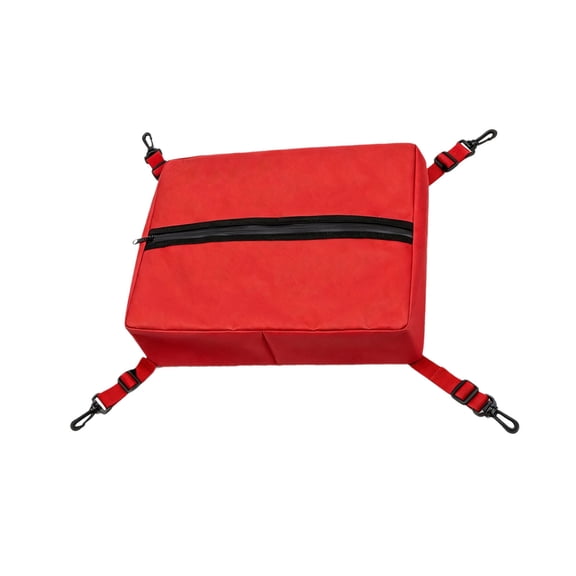 Insulated Cooler Bag for Kayak Paddle Board, Portable Waterproof Food Drink Storage Tote, Red