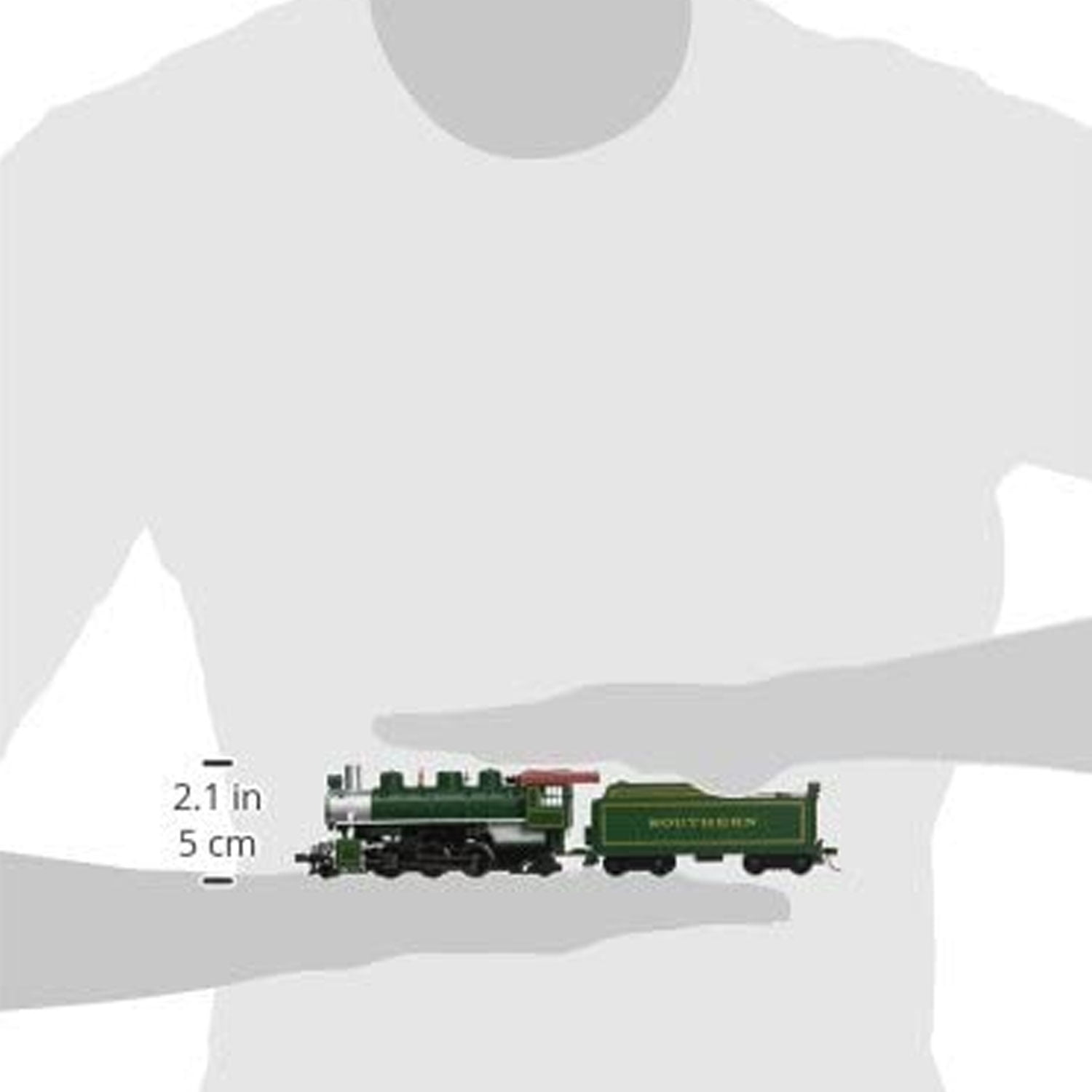 Bachmann Trains HO Scale Prairie 2-6-2 Locomotive Southern, Smoke Unit
