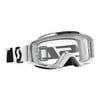 Scott Tyrant 2016 Solid MX/Offroad Goggles w/Clear Lens White