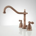 thumbnail image 3 of Signature Hardware 903778 Victorian Widespread Bathroom Faucet - Nickel, 3 of 6