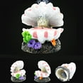 thumbnail image 5 of Artificial Resin Decoration Ornaments Pearl Shell Oxygen Pump Air Bubble Stone Fish Tank Aquarium Accessories, 5 of 8